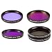 Zhumell 2 Inch SEE IT ALL Telescope Filter Set