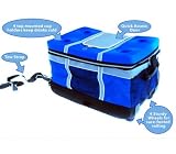 Olivet 80 Cans High Performance Pop-up Rolling Cooler
