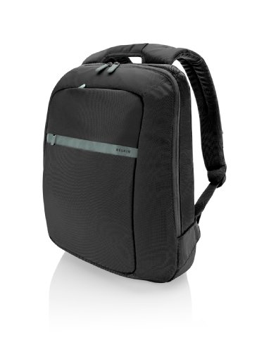 Belkin 15.6-Inch Core laptop Backpack (Pitch Black/Soft Gray)