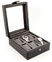 Dulwich 6 Space Leather Watch Box with Luxury Lining