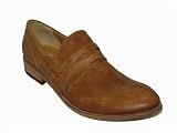 SCIAPO Mens Bibok Tek Penny Loafers Shoes 1631 in Tan