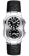 Philip Stein Small Black Dial Black Calf Skin Strap 1-G-CB-CB