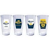 Officially Licensed Corona Extra Labels Pint Glass Set