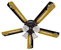 Vanderbilt Commodores College 52" Ceiling Fan w/five blades & light kit (NEW!)