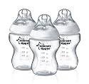 Tommee Tippee Closer to Nature Easi-vent 260ml BPA-free Feeding Bottles (3-Pack)
