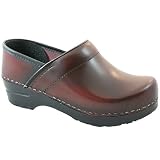 Factory 2nd - Sanita Professional Clogs in Cordovan Cabrio Leather - Unisex