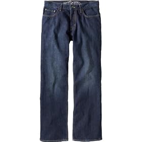 Old Navy Mens New Dark Authentic Boot-Cut Jeans