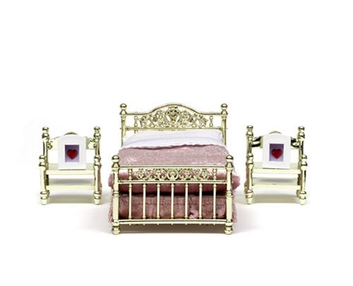 Childrens Toyshop  Toys : Lundby Småland Brassbed