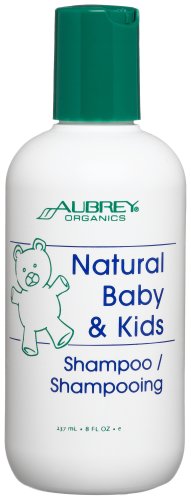 Aubrey Organics Natural Baby Shampoo, 8-Ounce Bottles (Pack of 2)