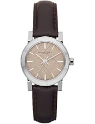 Burberry BU9208 Womens Brown Leather Strap Cream Dial Watch
