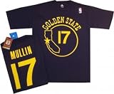Golden State Warriors Chris Mullin Adidas 1985 Navy Throwback Shirt