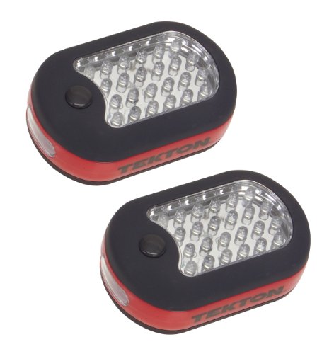 TEKTON 7476 Compact 27-LED Worklight Set, 2-Piece
