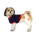 Fleece Sweater Shirt - Blue/Red - Small