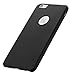 iPhone 6S Plus Case, aLLreLi [Slim Fit] iPhone 6 Plus [Thinnest Leather] Case Black - Premium PU Leather Cover for iPhone 6 / 6S Plus 5.5