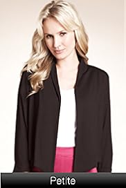 Petite Shawl Collar Tailored Jacket