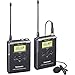 Saramonic UwMic15 16-Channel Digital UHF Wireless Lavalier Microphone System, Includes TX15 Bodypack Transmitter and RX15 Portable Receiver