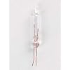 10 Pack 2.5v Slotted Base Clear Replacement Christmas Light Bulbs