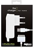 Produkt-Bild: The charger for home Netzteil, white, f&uuml;r iPhone 3G/3GS/4, iPod