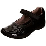 Geox Kids J Shadow B Leather Patent School Shoe