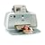 HP PhotoSmart A433 Portable Photo Studio - Digital camera and printer with built-in dock - 5.0 Mpix - optical zoom: 3 x - supported memory: SD