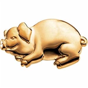 Bonnie The Pig Brooch