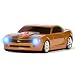 Chevrolet 2010 Camaro Orange Black Stripes Wireless Optical Mouse