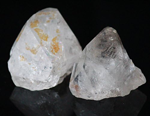 Herkimer Diamond F Quartz Cluster Healing Crystal - Reiki, Crystal Grids, Chakra Healing, Sleeping Aid, Stress-Reducer/Relaxation