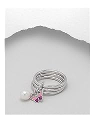 Butterfly Colored Enamel Ring In 92.5 Sterling Silver