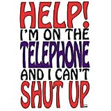 Help I'm On The Telephone Womens Scoop Neck T-Shirt