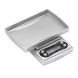 Polder Pocket Digital Food Scale - Silvertone