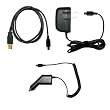 Home Travel Wall Charger + Rapid Cell Phone Car Charger + USB Data Sync Charge Cable for HTC Touch Pro 2 / Tilt 2 / Hero / Imagio / Pure / Touch Diamond 2 / Droid Eris