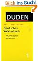 (Duden) Der kleine Duden, 6 Bde., Bd.1, Deutsches W�rterbuch, neue Rechtschreibung: Der Kleine Duden Vol 1