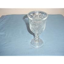 Avon Fostoria Heart & Diamond Candle holder