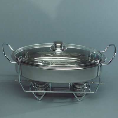 Chafing Dish with Lid Rest by Outset, 3.5 Qt. - Buy Chafing Dish with Lid Rest by Outset, 3.5 Qt. - Purchase Chafing Dish with Lid Rest by Outset, 3.5 Qt. (Outset, Inc., Home & Garden, Categories, Kitchen & Dining, Cookware & Baking, Specialty Cookware, Chafing Dishes)