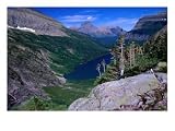 Lake Ellen Wilson and Canyon Walls, Glacier National Park, USA Photographic Poster Print by Aaron McCoy, 24x18