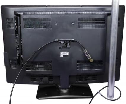 Business Machine Security BMS Cable Lock Kit for Flat Panel TV's