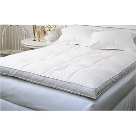 Down Top Baffled Box Feather Bed