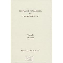 Palestine Yearbook of International Law, 1999-2000 (Vol. 11)