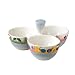 Pfaltzgraff Holiday Magic 3-Section Dip Bowl With Handle