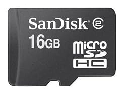 SanDisk 16GB microSDHC / Transflash Card (Retail Package)