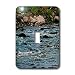 Jos Fauxtographee Realistic - An Adorable Pug Shiatsu Doggie Pet in Colorful Vibrant Sweater - Light Switch Covers - single toggle switch
