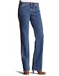 Wrangler Women's Aura Regular Rise Stonewash Stretch Denim with Embroidered Pocket