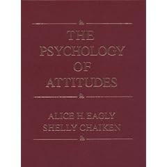 The Psychology of Attitudes