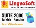 LingvoSoft software Suite 2006 Turkish <-> Russian for Windows