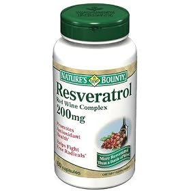 Natures Bounty Resveratrol Red Wine Extract Capsules - 60 ea