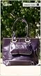 Namaste Eggplant Cali Hermosa Large Knitting Tote Bag Handbag