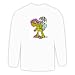 Long Sleeve T-shirt with lady, shell, green, body, individuals, individual, humans, person, human, persons, parasol, people, turtle