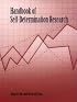 The Handbook of Self-Determination Research