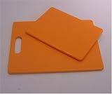 Architec The Gripper 2-Piece Cutting Board Set, Orange