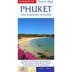 Phuket and Southern Thailand (Globetrotter Travel Map)